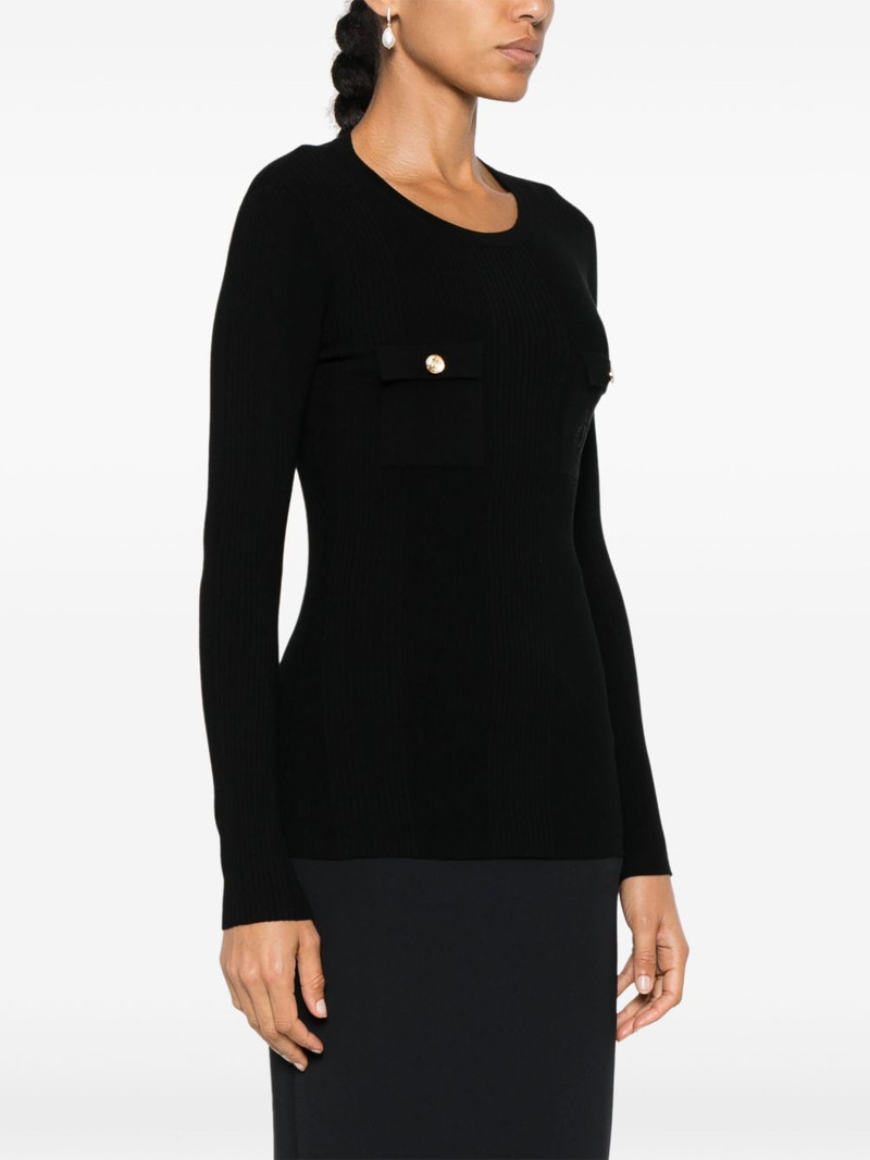 logo-embroidered jumper 3