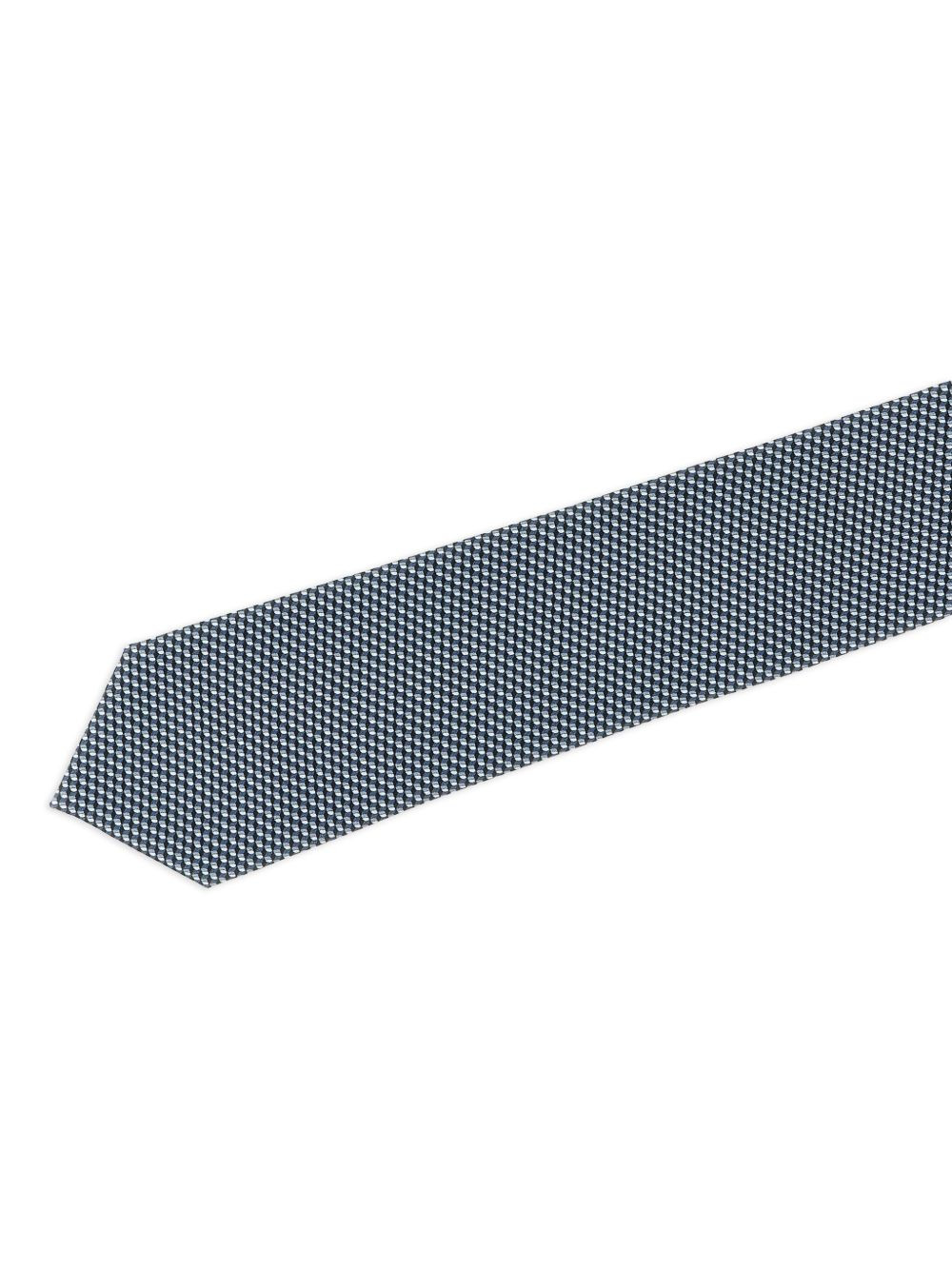pointed silk tie - 2