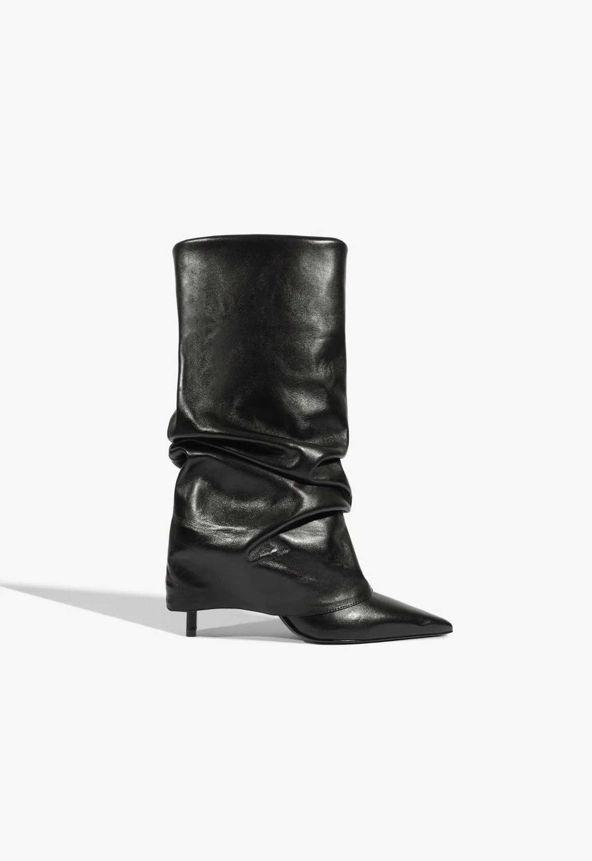 Mikki Cloak Leather Bootie - 1