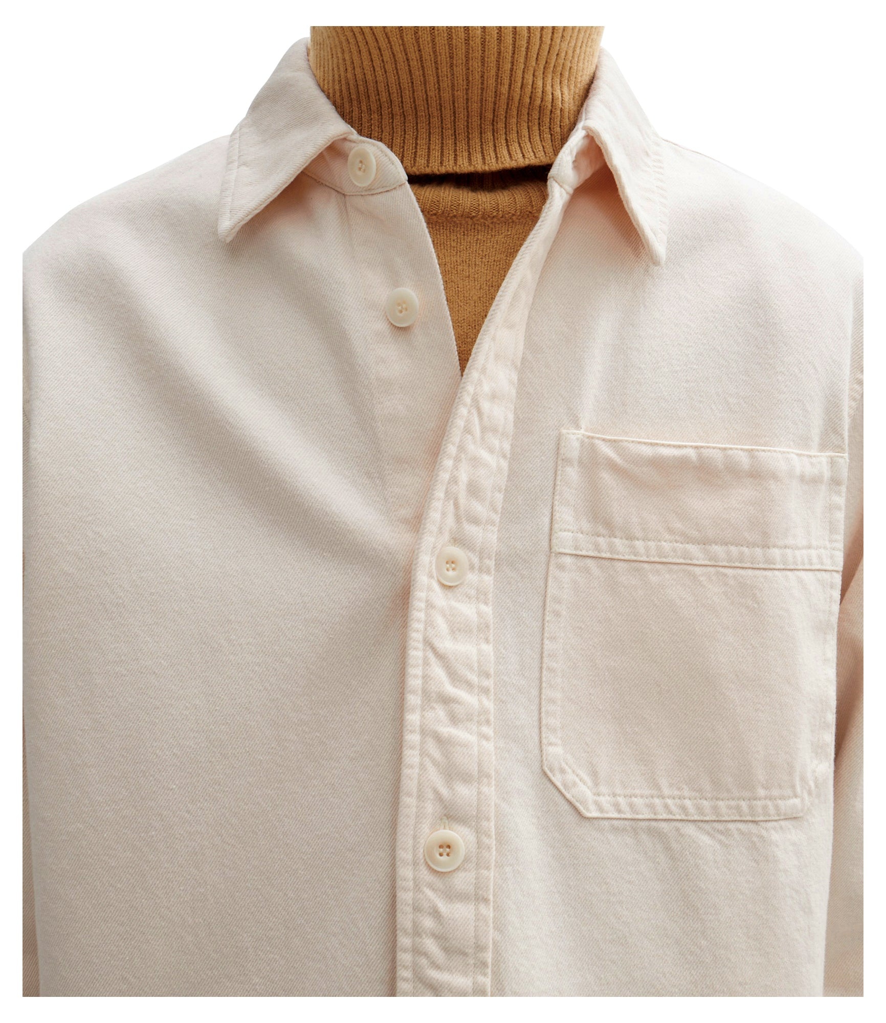 Basile Brodée Poitrine overshirt - 5