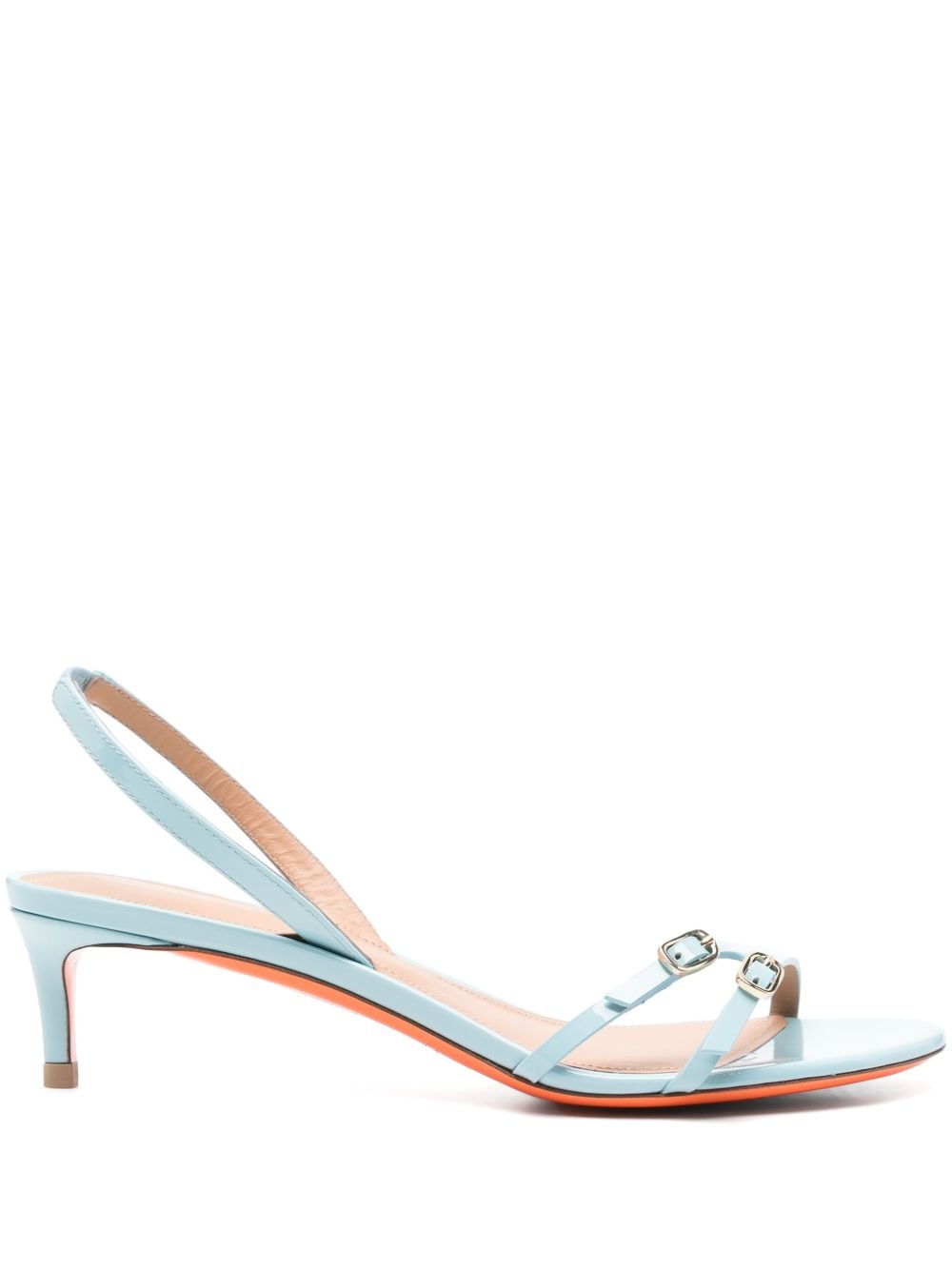 50mm leather sandals - 1