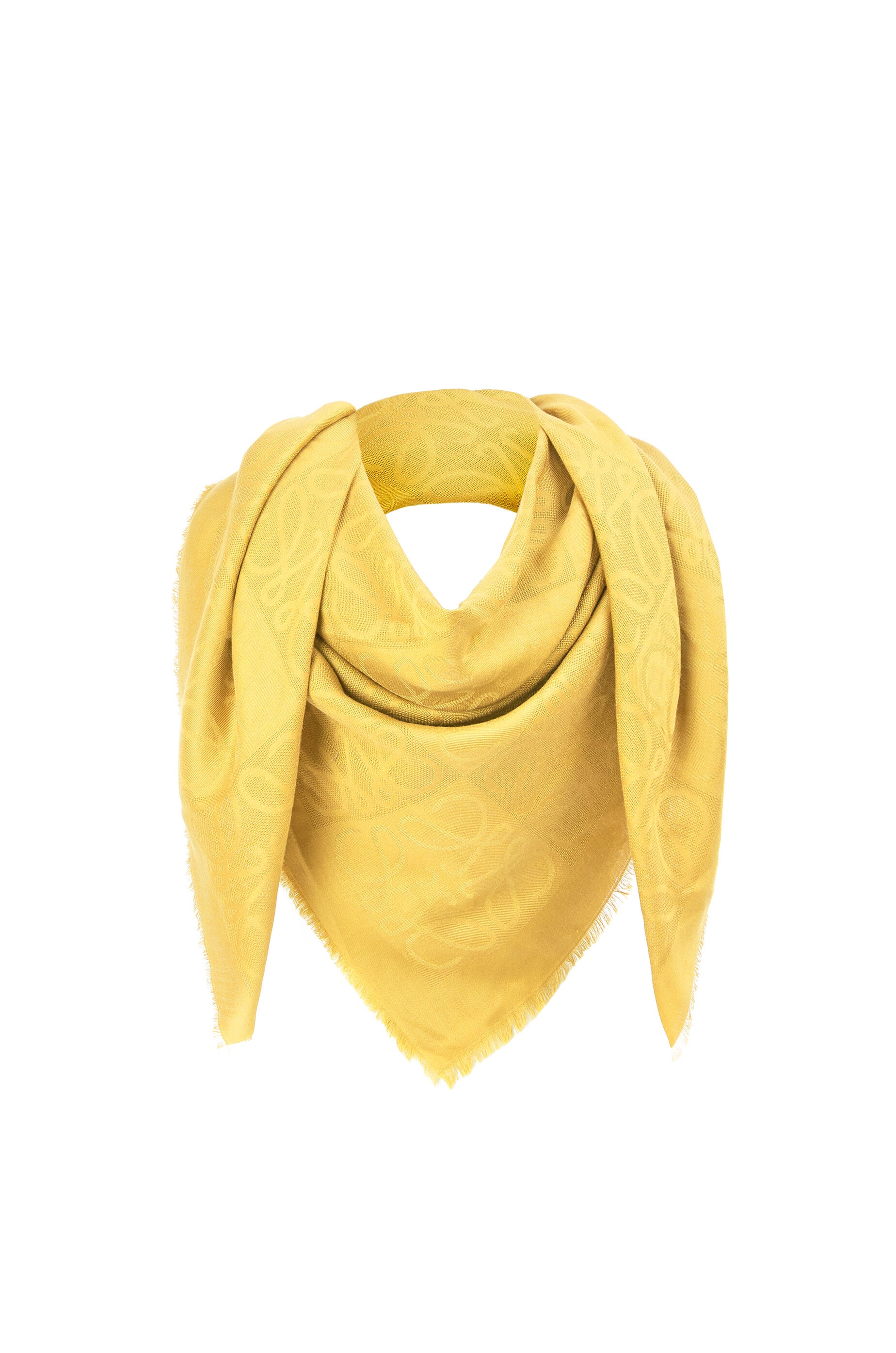 Damero scarf in wool, silk and cashmere - 2