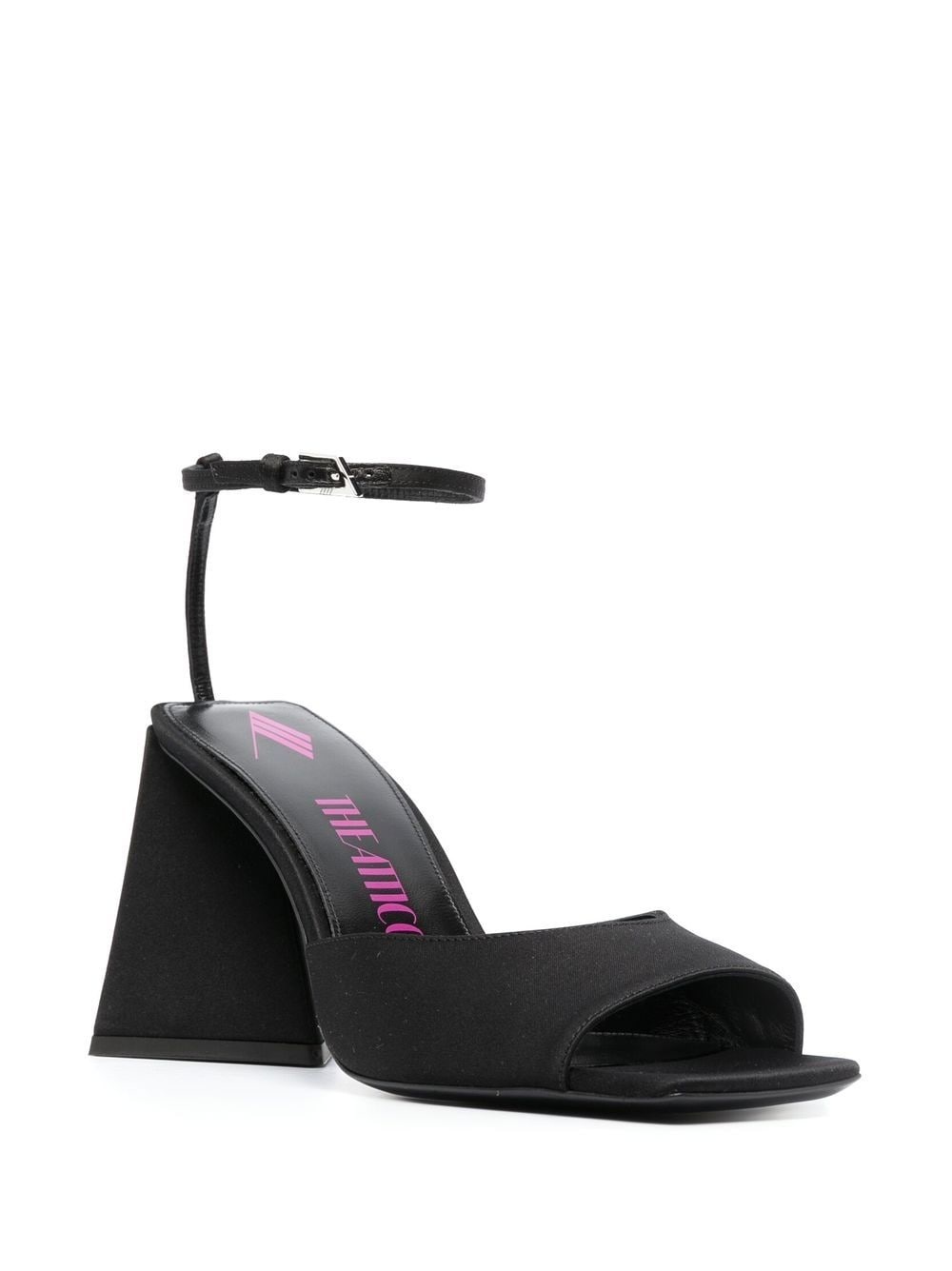 Piper 85mm satin sandals - 2