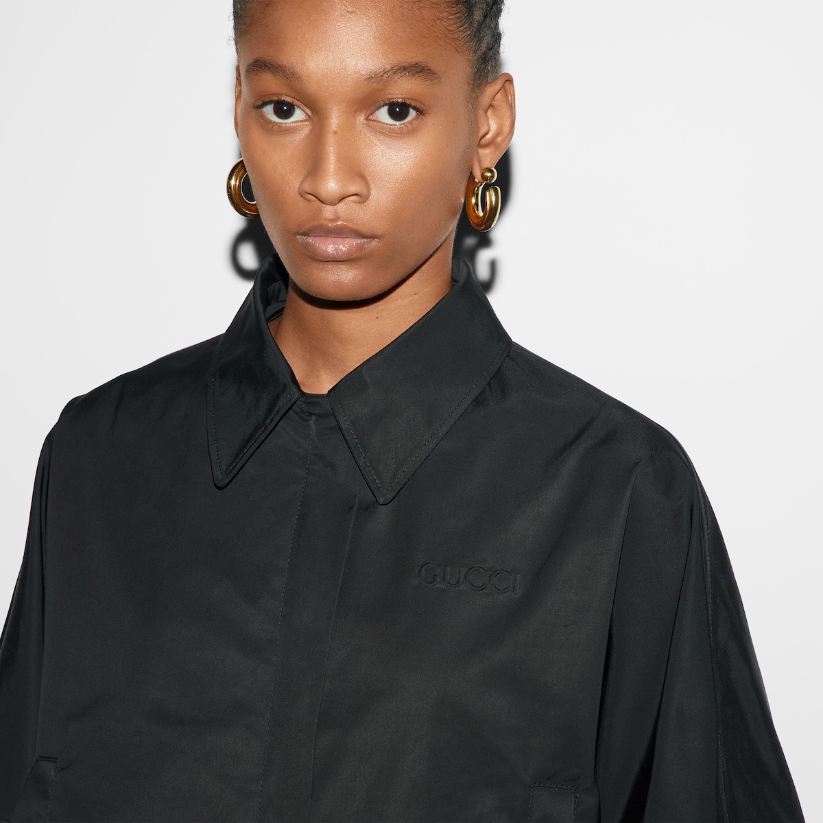 Polyester twill bomber jacket - 5