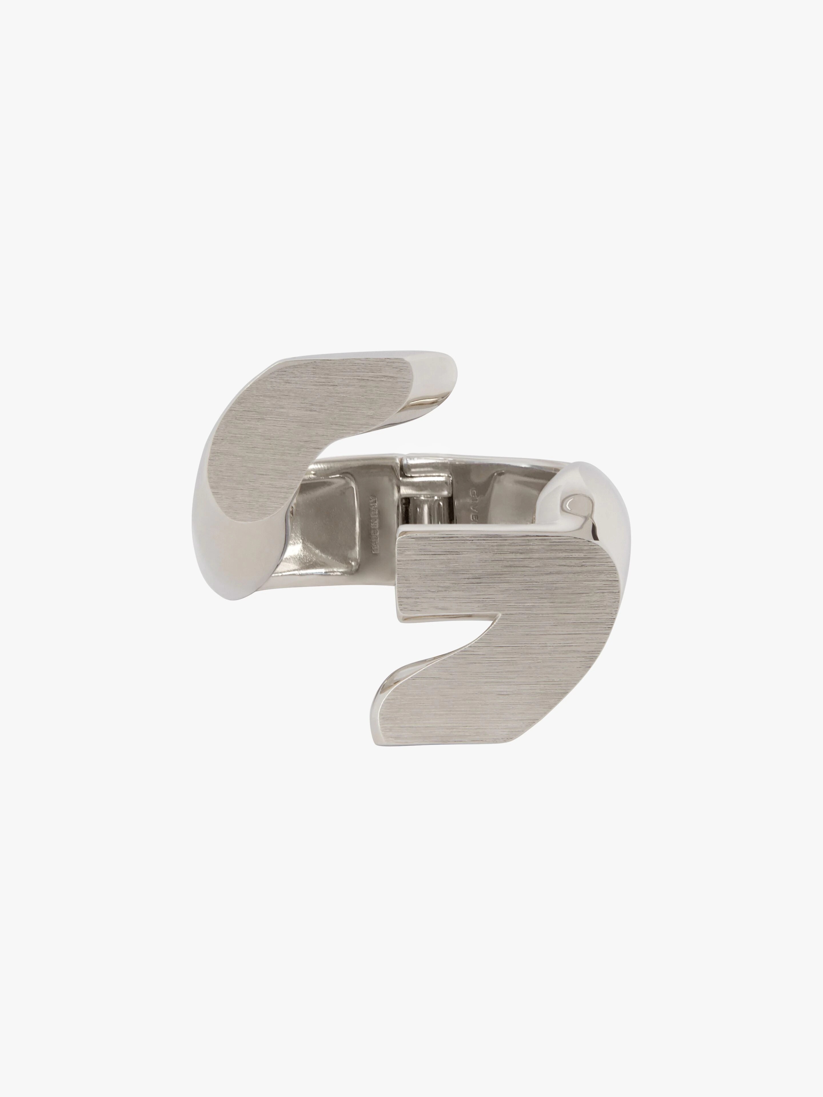 G CHAIN CUFF IN METAL - 1