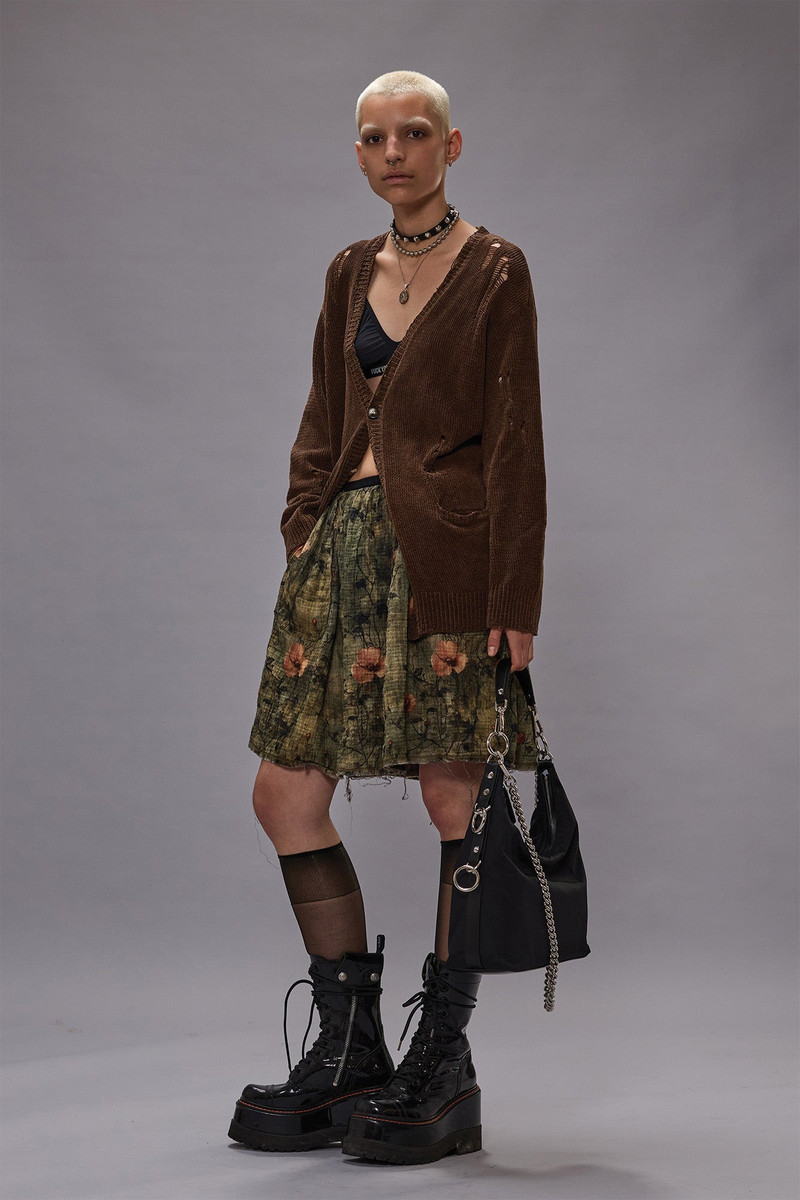 REVERSIBLE KNEE-LENGTH KILT SKIRT 3