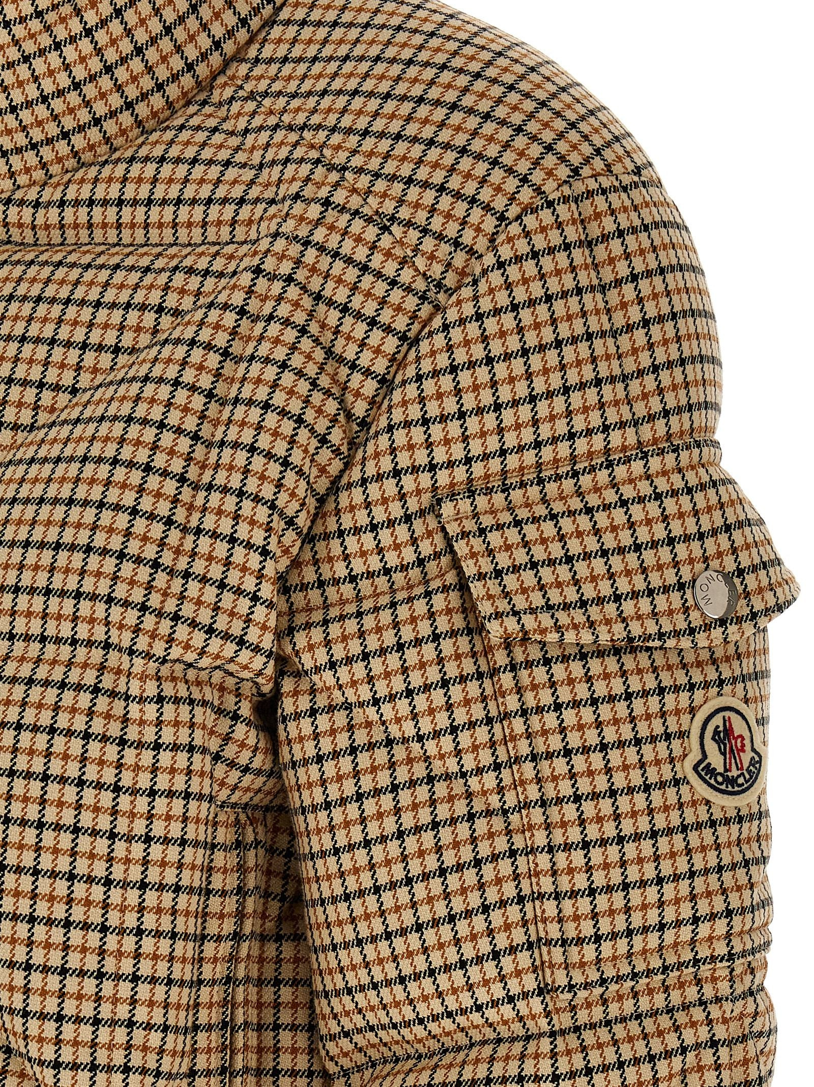 Keros Puffer Jackets Beige - 4