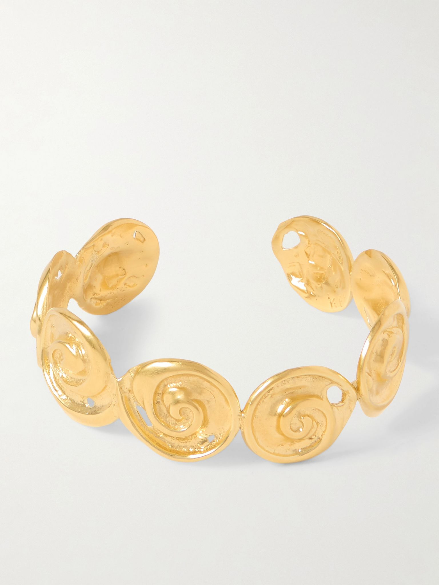 Cote gold-plated cuff Gold - 1