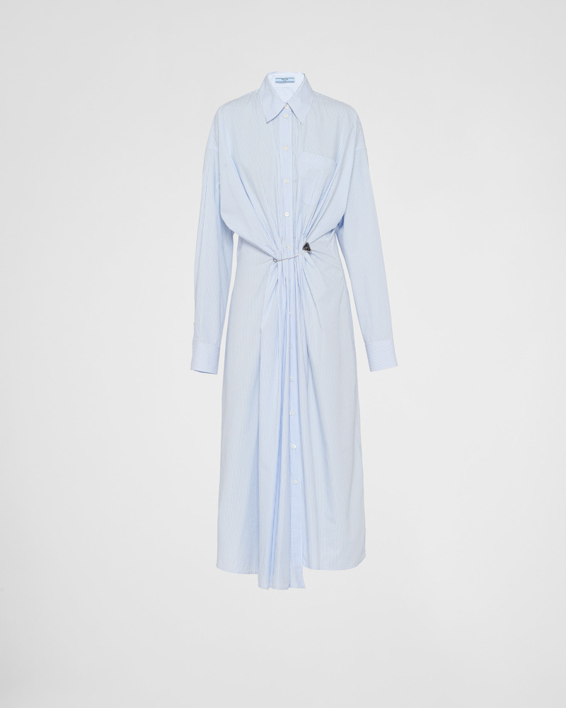 Poplin jacquard dress 1