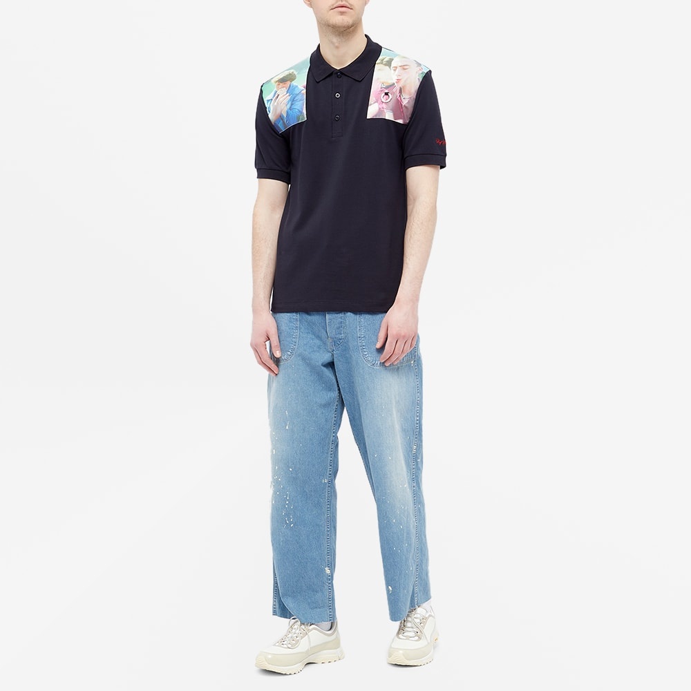 Fred Perry x Raf Simons Printed Patch Polo - 5