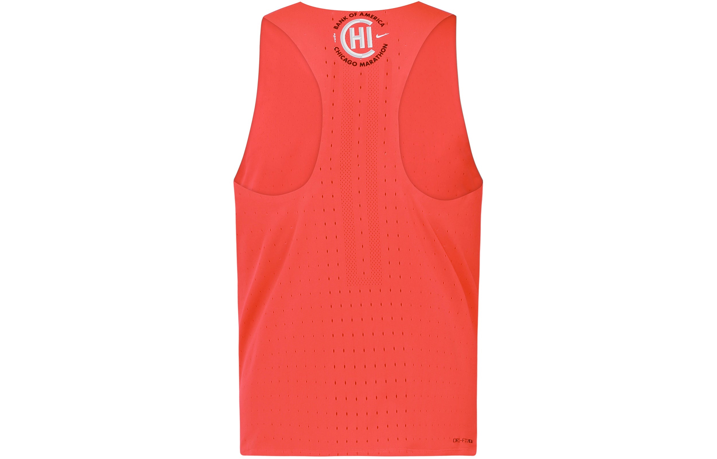 Men's Nike Chicago Marathon Alphabet Printing Running Sports Orange Vest DN6771-635 - 2
