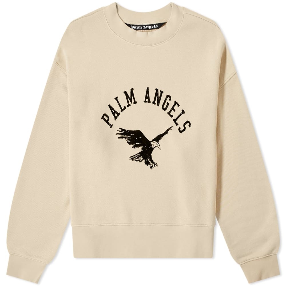 Palm Angels Collegiate Eagle Crew Sweat - 1