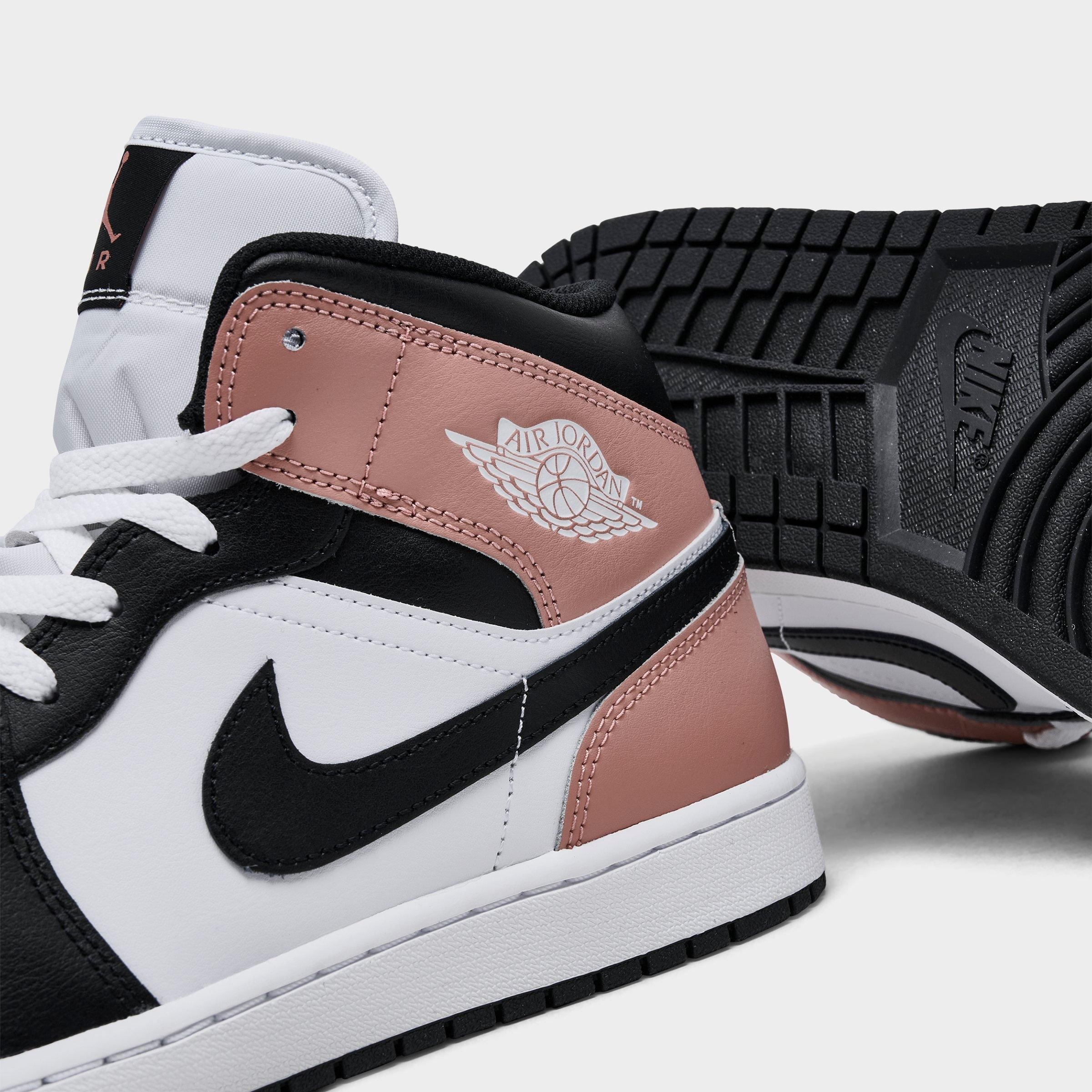 MEN'S AIR JORDAN RETRO 1 MID CASUAL SHOES - 3