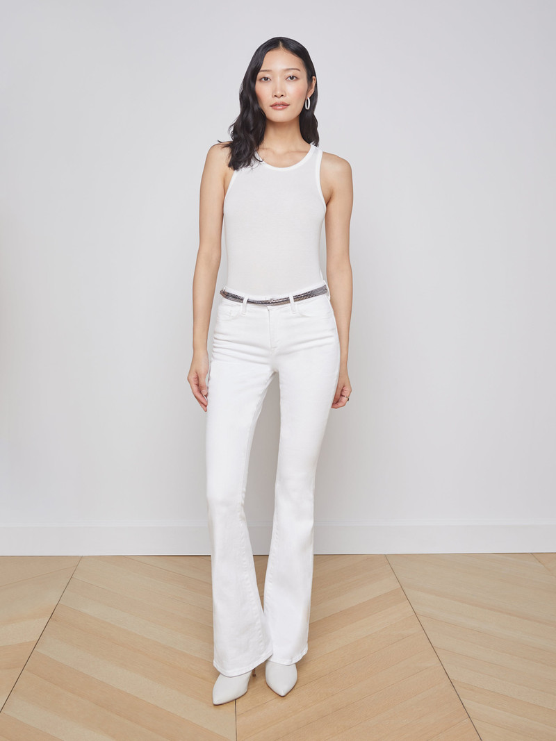 L'AGENCE Nia Ribbed Tank outlook