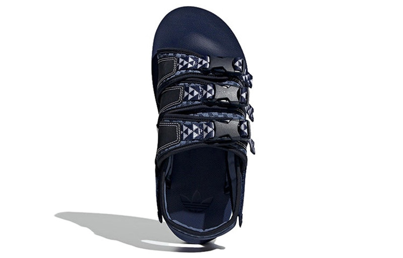 adidas adidas Originals AdiSTRP Sandals 'Navy Black' IG1574 outlook