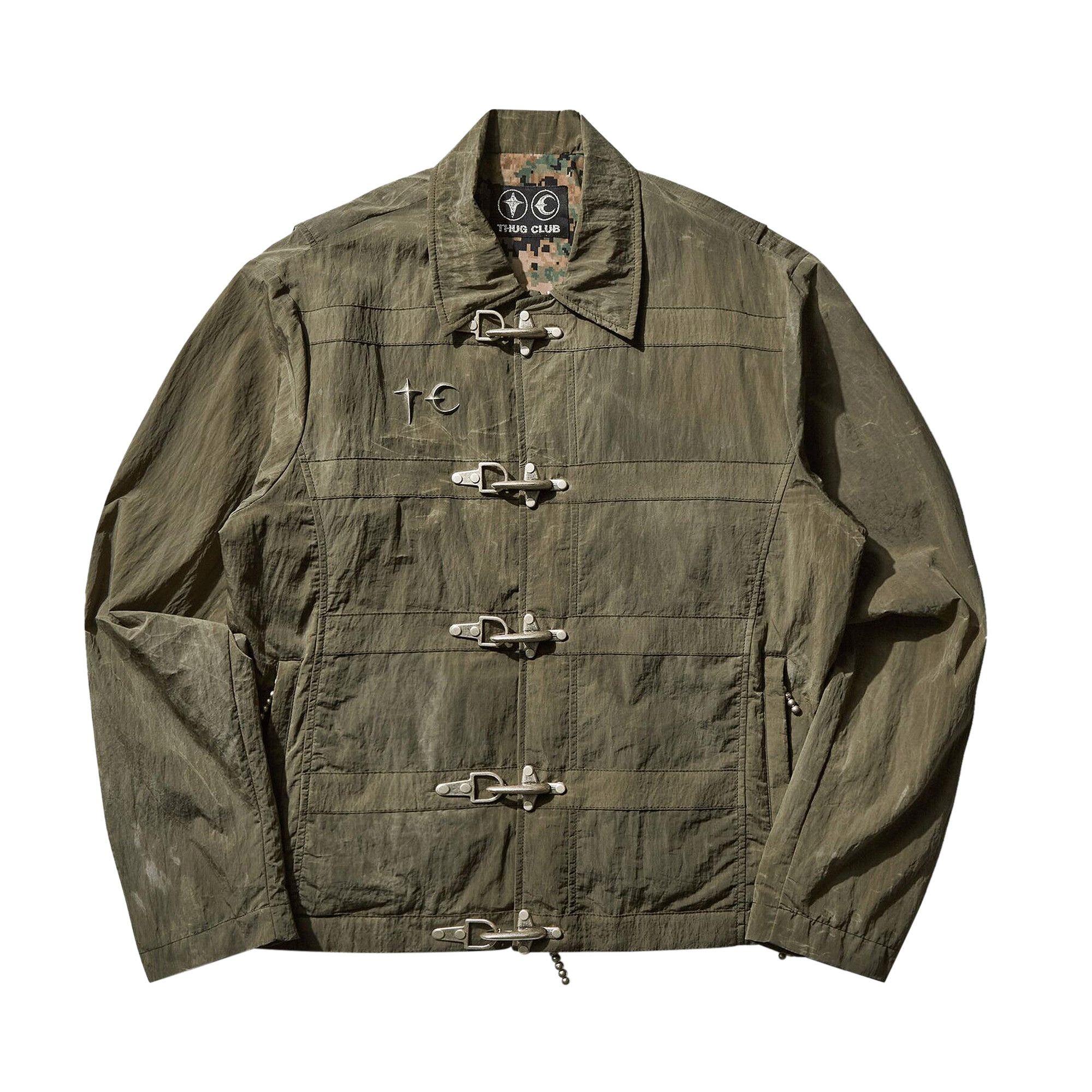 Thug Club Scarred Bio Soldier Jacket 'Khaki' - 1