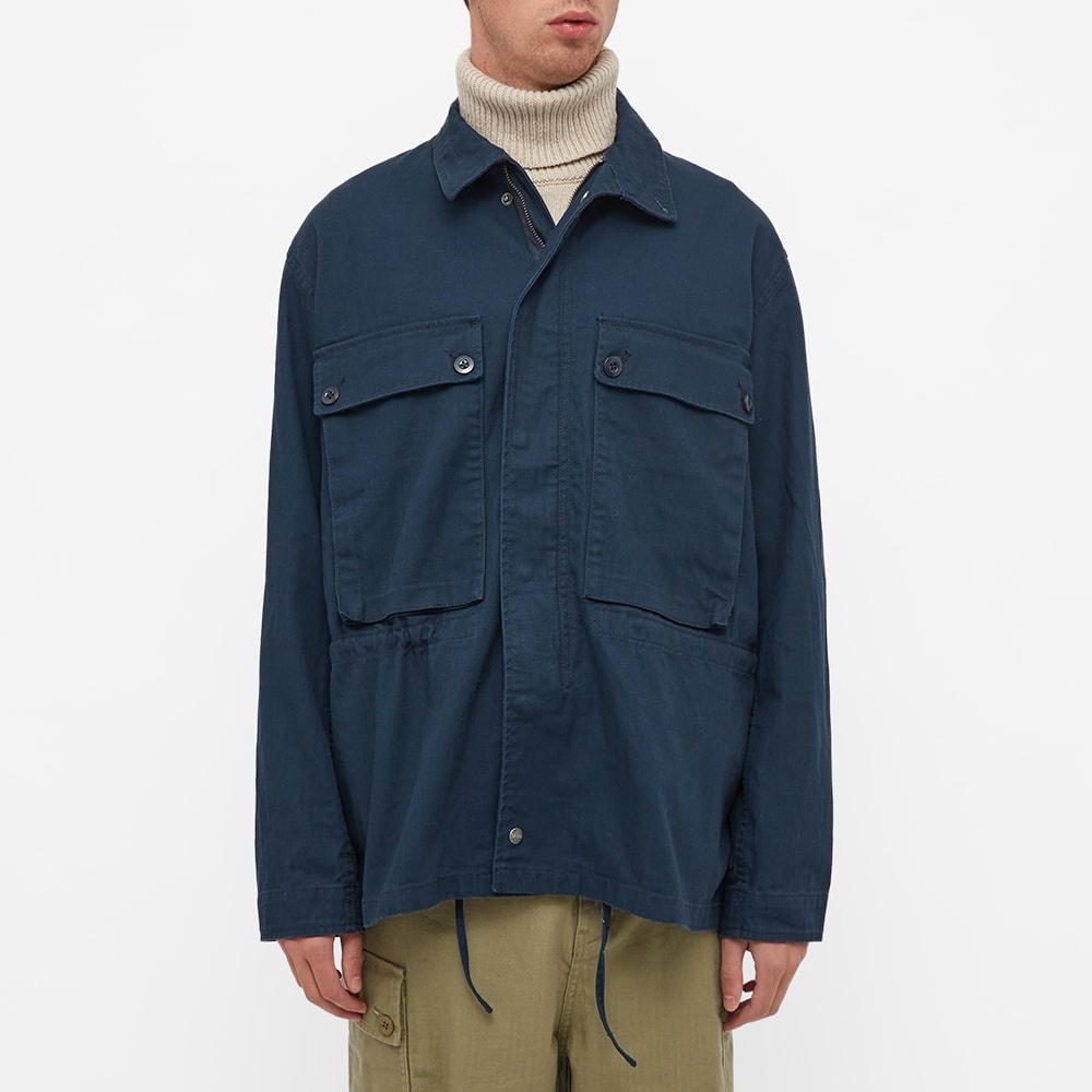 Nigel Cabourn Zip Military Jacket - 6