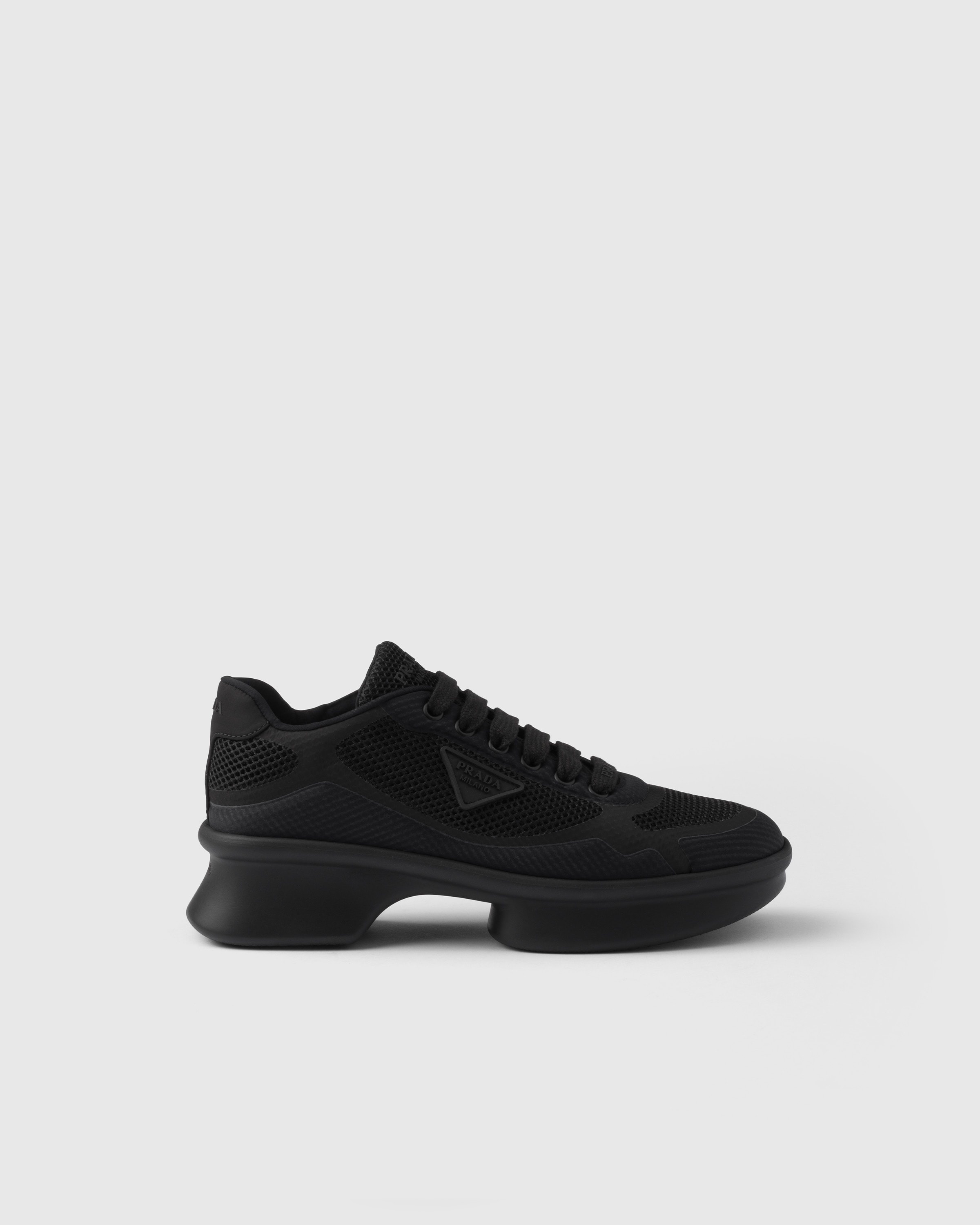 Re-Nylon and mesh fabric sneakers - 2