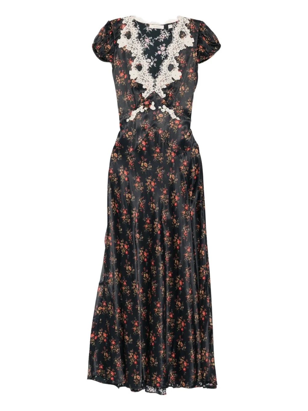 Coraline lace flower midi dress - 1
