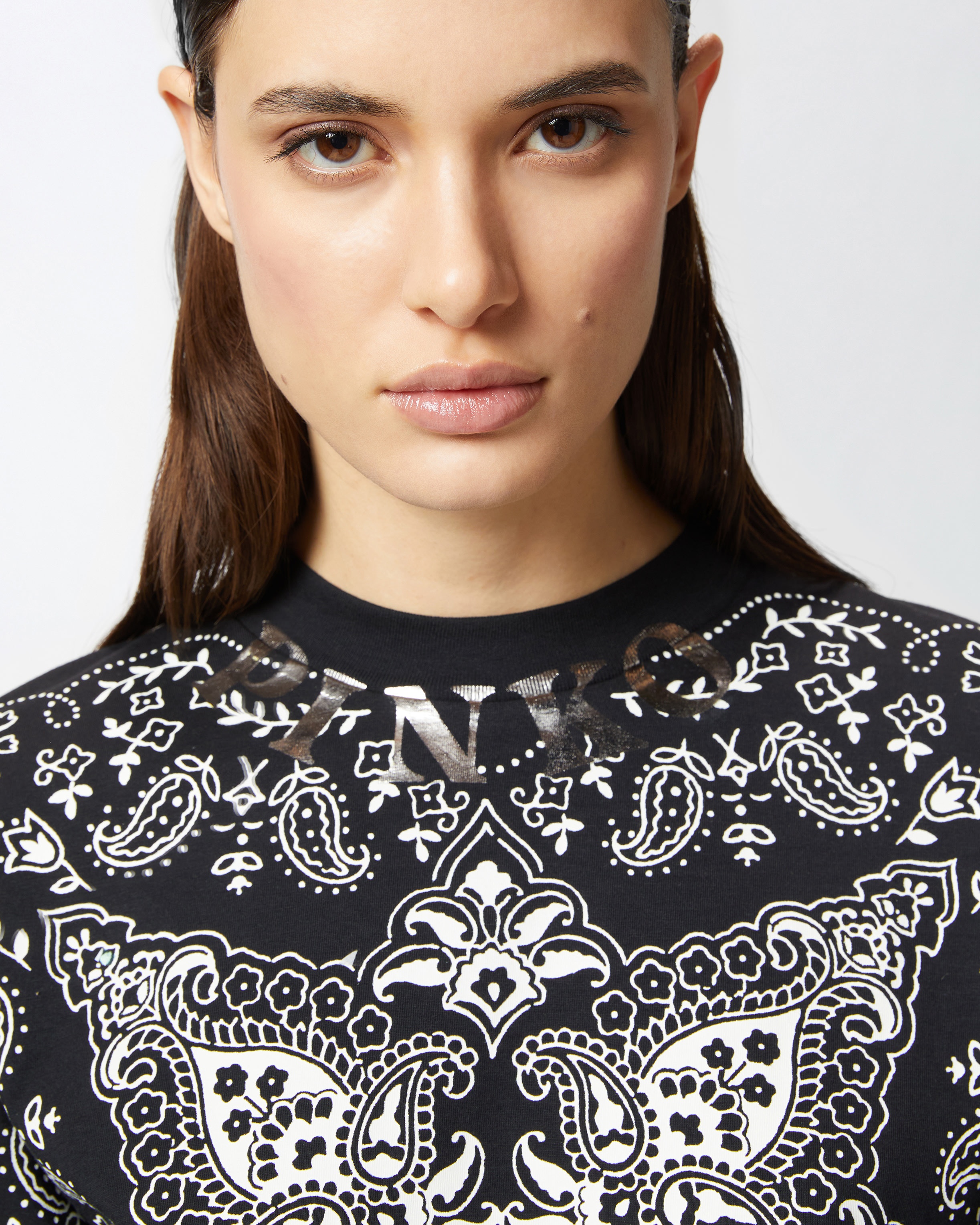 BANDANA PRINT T-SHIRT - 5