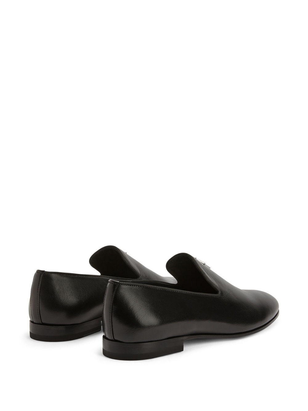 leather slip-on loafers - 3