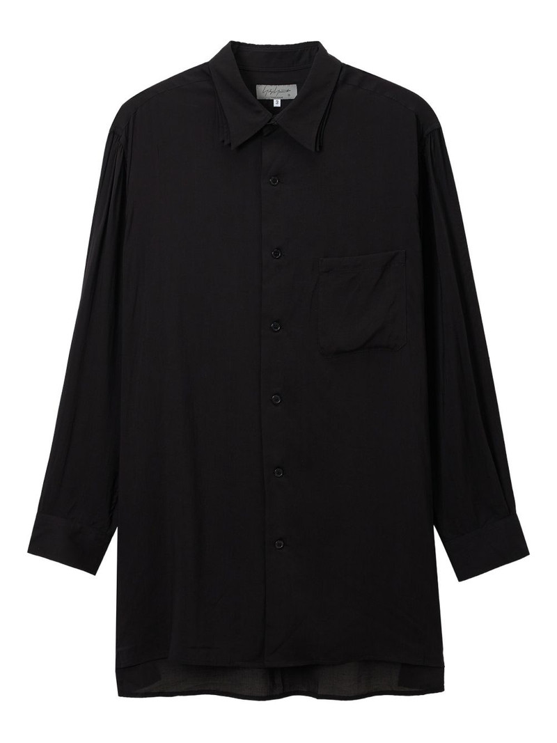 long-sleeve button-down shirt 1