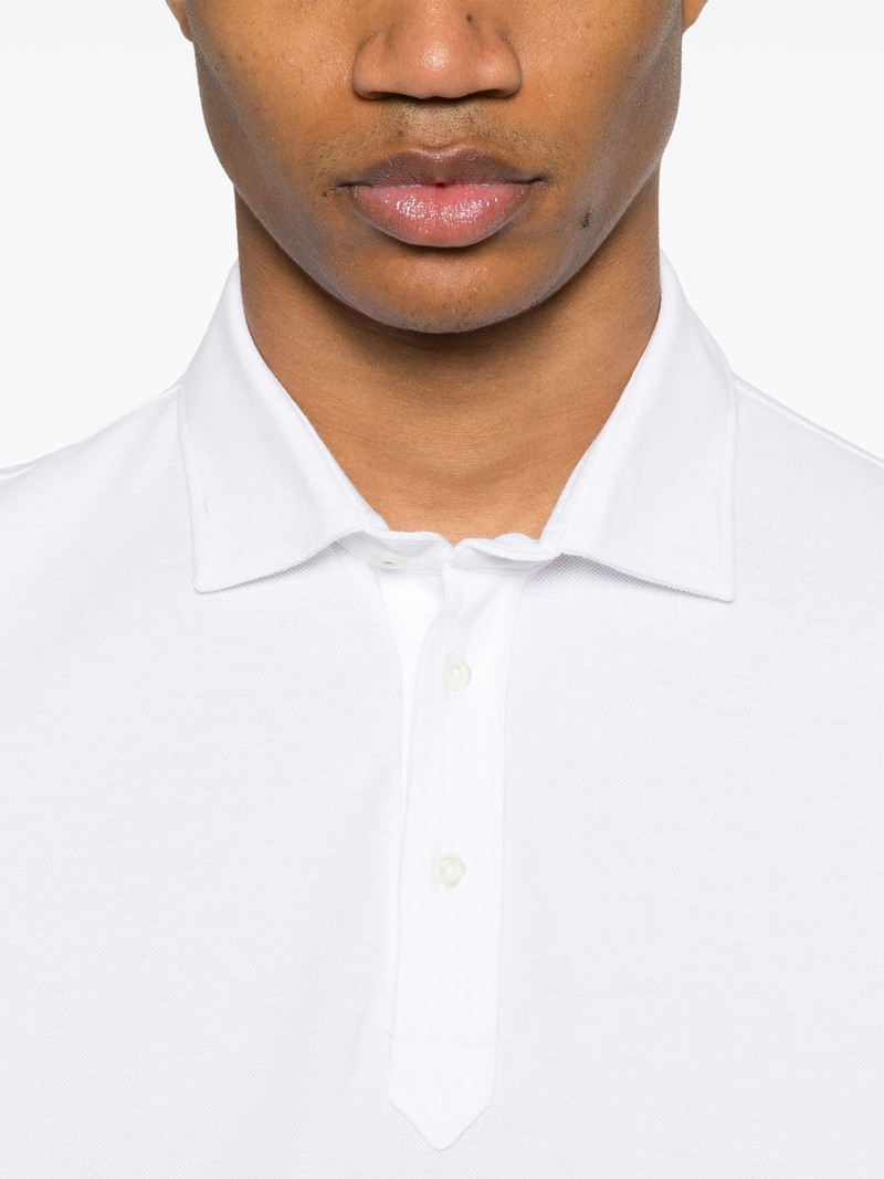 Brunello Cucinelli Faux-layered Polo Shirt 3