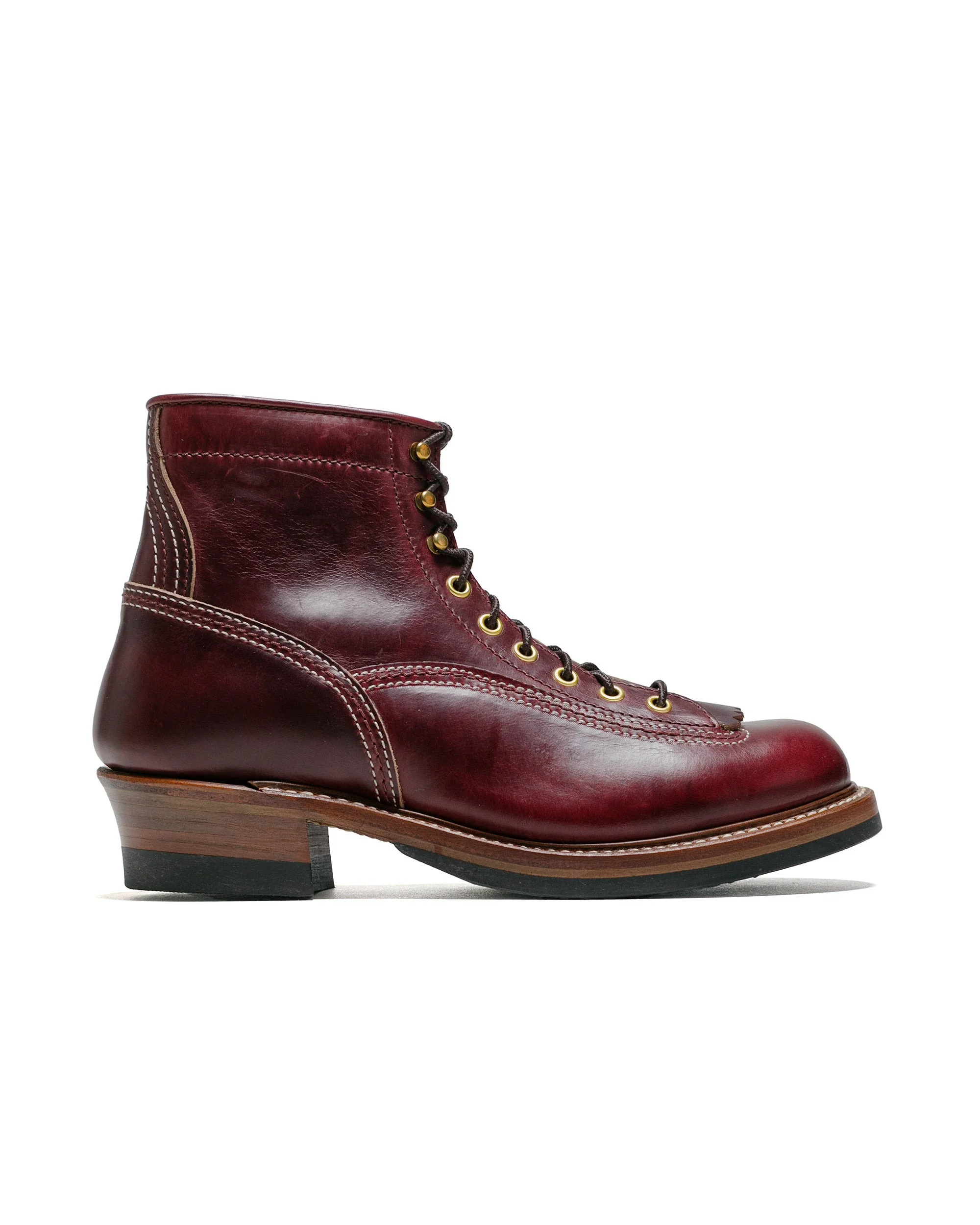 Donkey Puncher Boots Horween Leather CXL Burgundy - 1