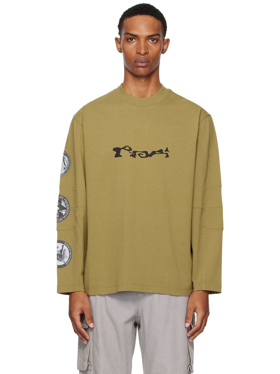 Green Division Long Sleeve T-shirt - 1