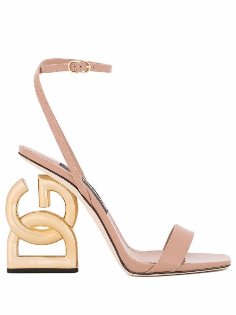 DG heel leather sandals - 1