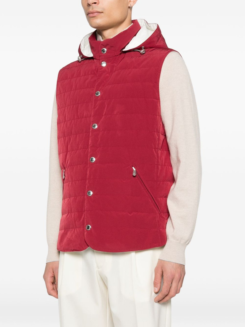 hooded zipped gilet 3