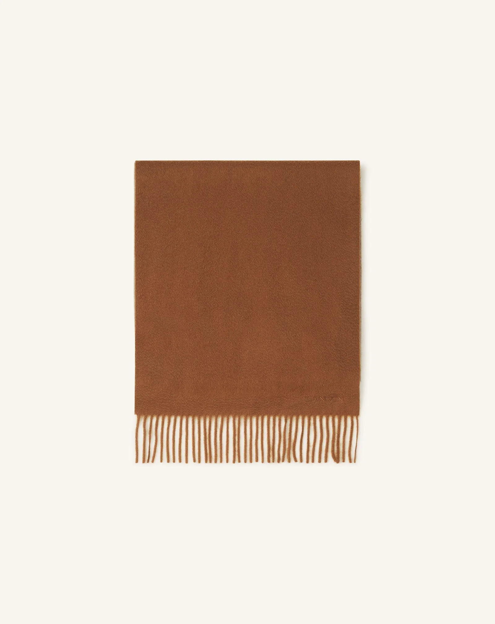 TWO-TONE CASHMERE SCARF - 1