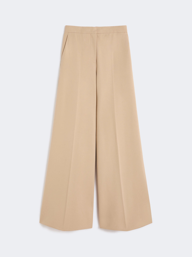TAVERNA Compact jersey trousers - ALBINO 1
