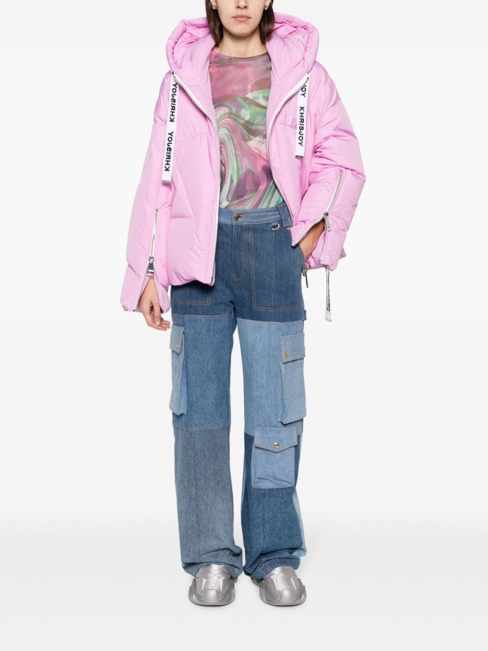 Khris Iconic hooded puffer jacket - 2