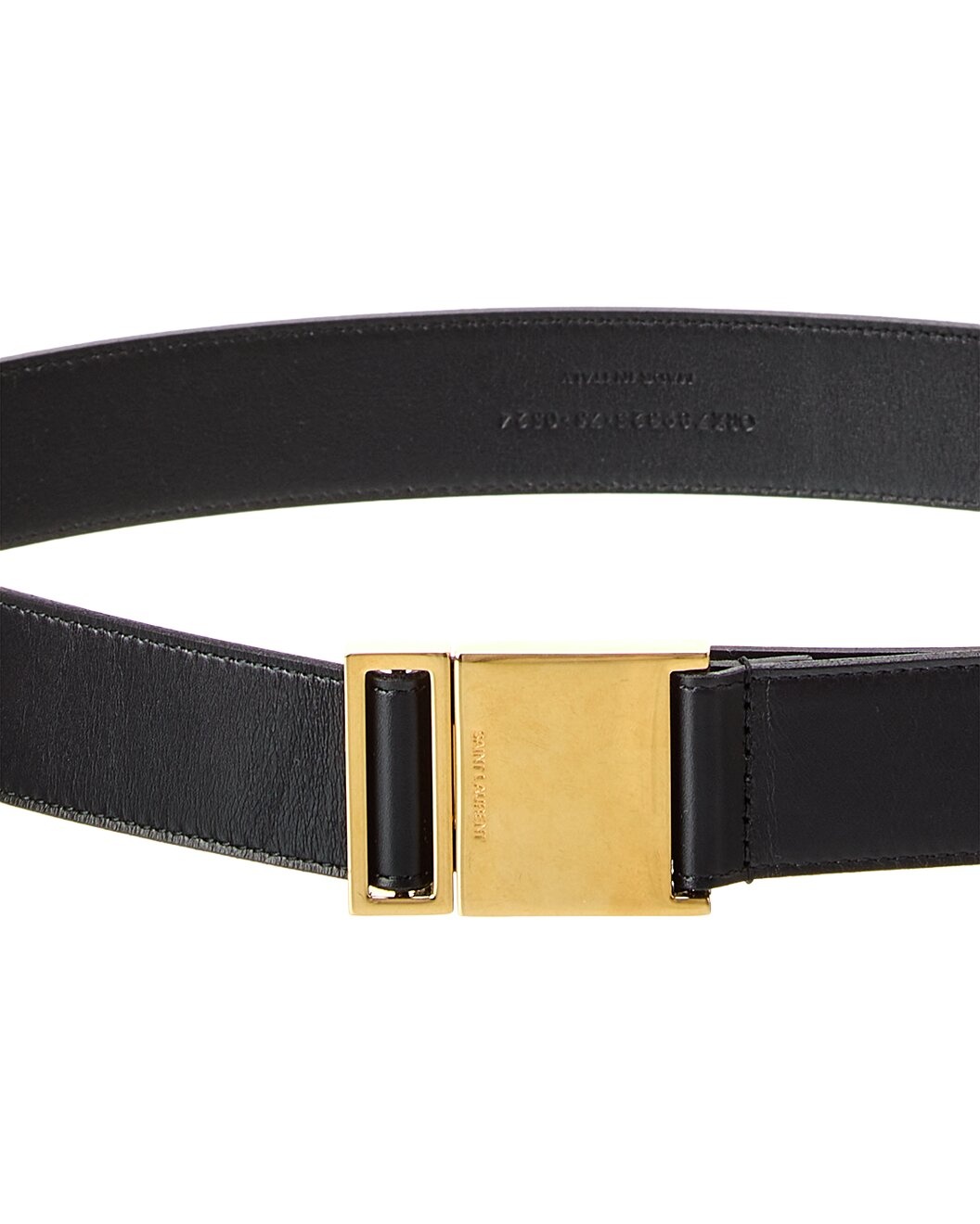 Saint Laurent Magnetic Leather Belt - 2