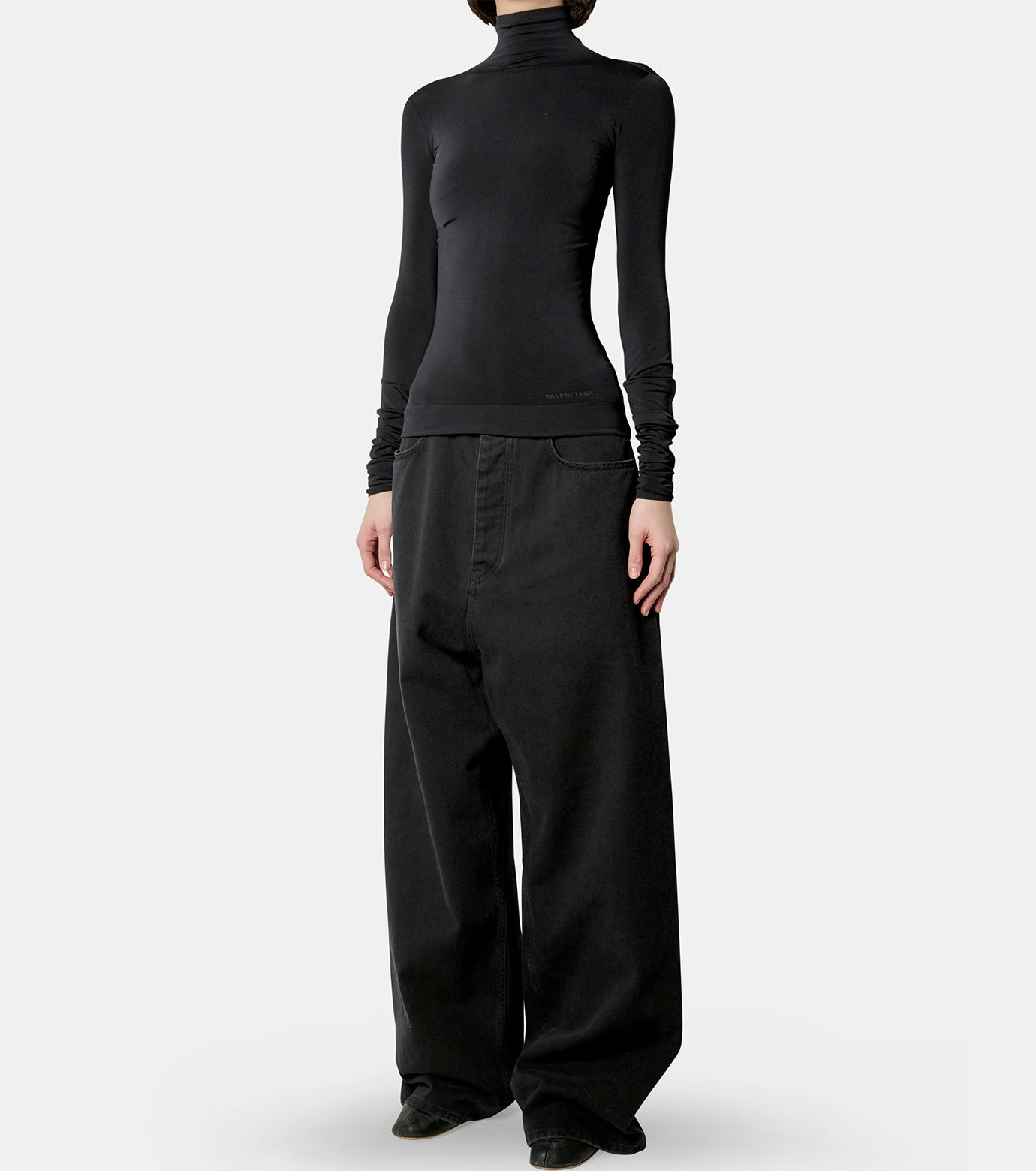 Tubolar Seamless LS Turtleneck - 4