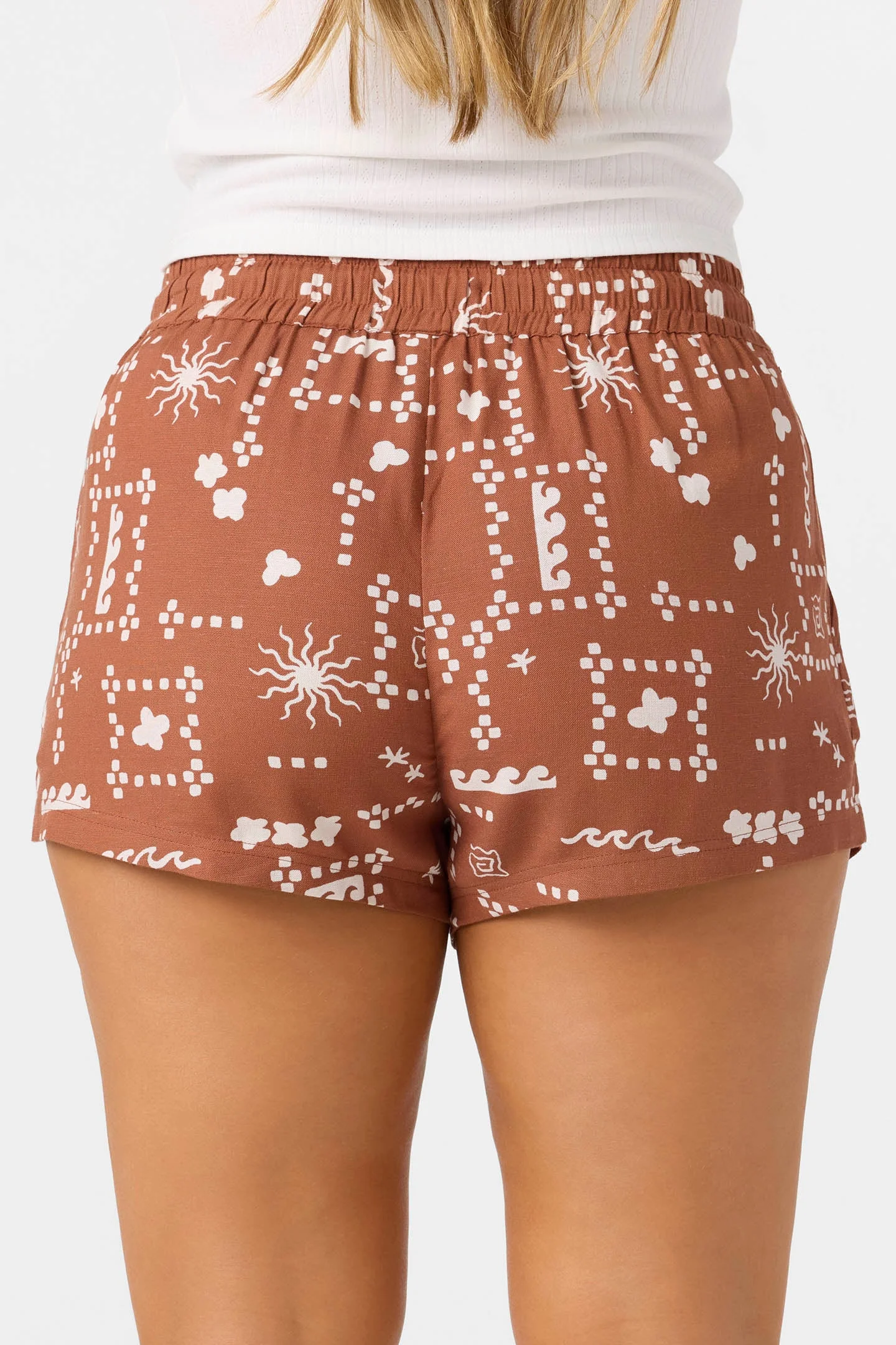 Keagan Abstract Beach Shorts - 1