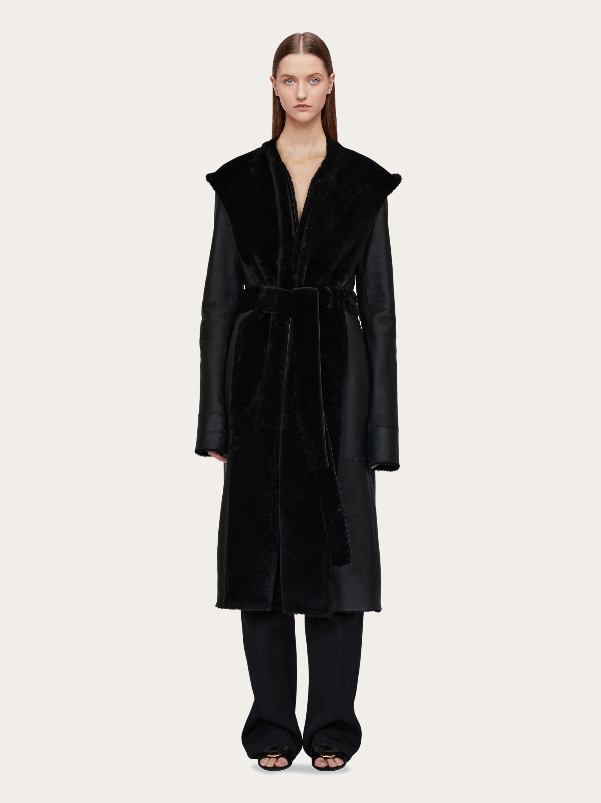 Shearling coat - 2