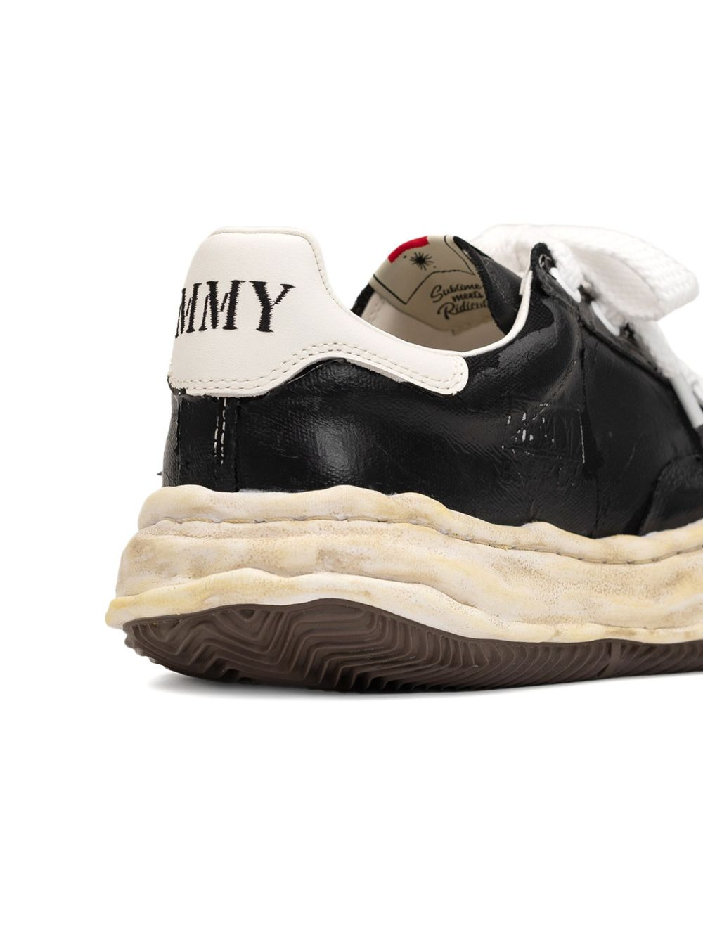 blakey film-attached sneakers - 4