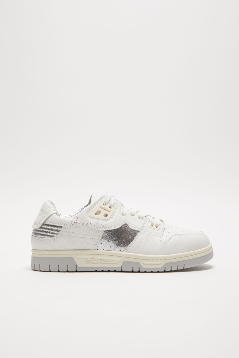 Low top sneakers - White/silver 1