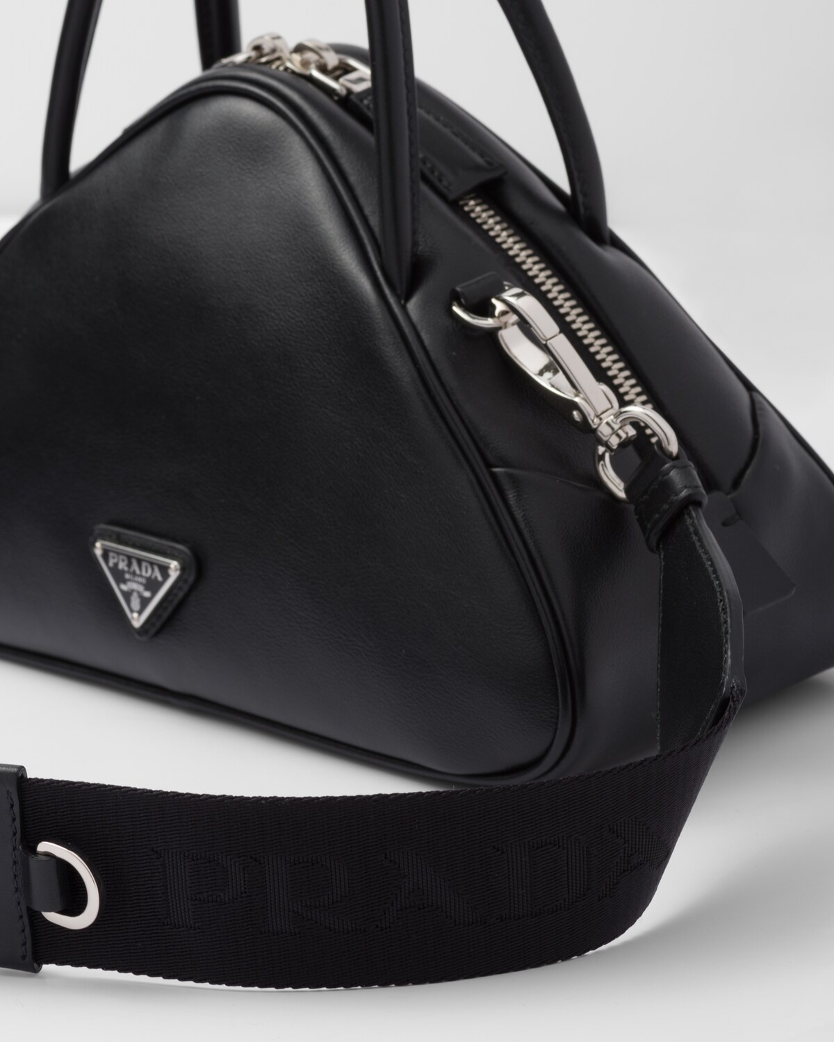 Leather Prada Triangle bag - 6