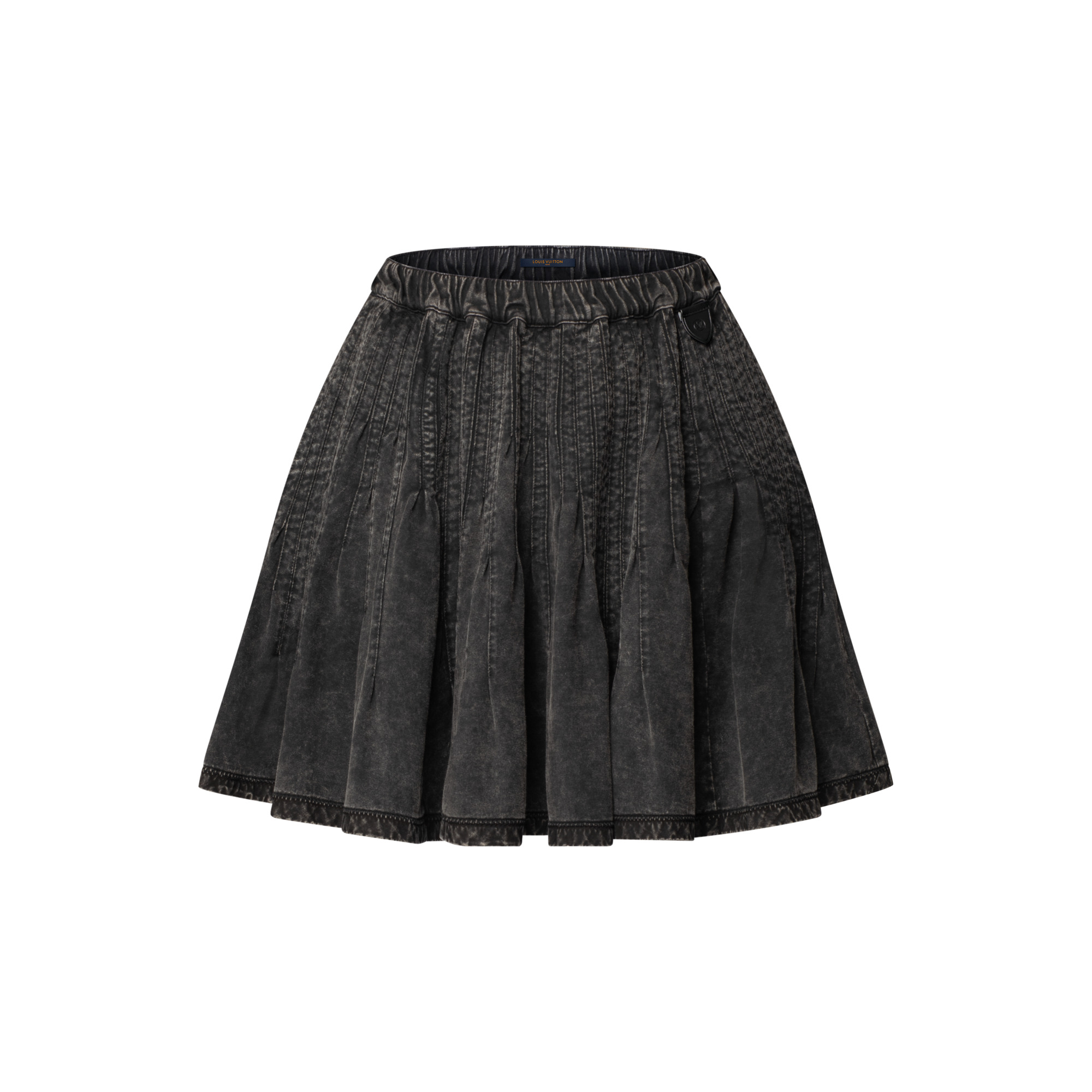 Pleated Jersey Skirt - 1