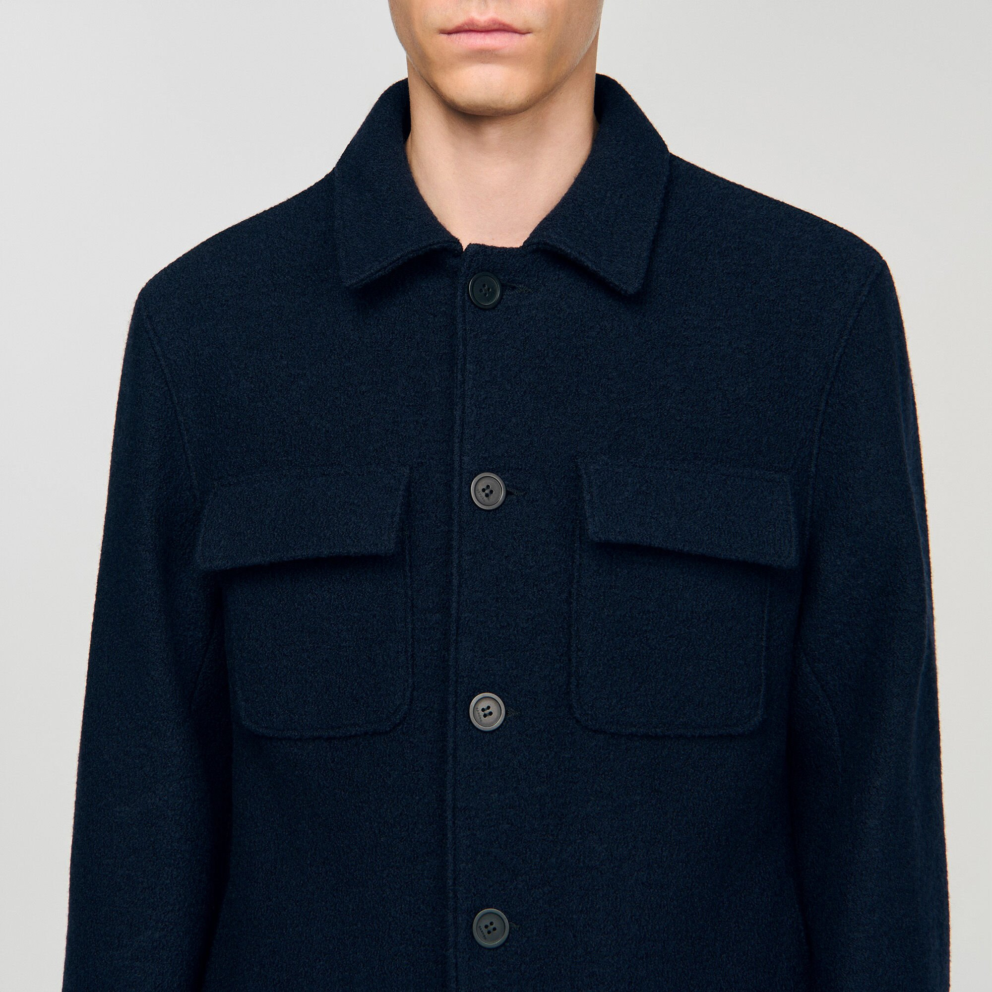 WOOL OVERSHIRT - 3