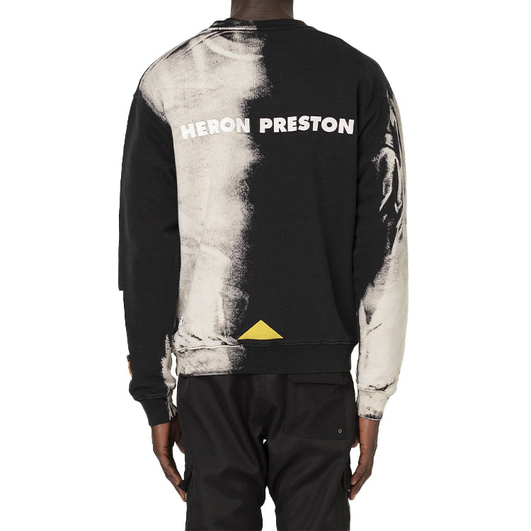 HERON PRESTON x Caterpillar Co-branded Sweater Men Black HMBA014F20JER0091201 - 4