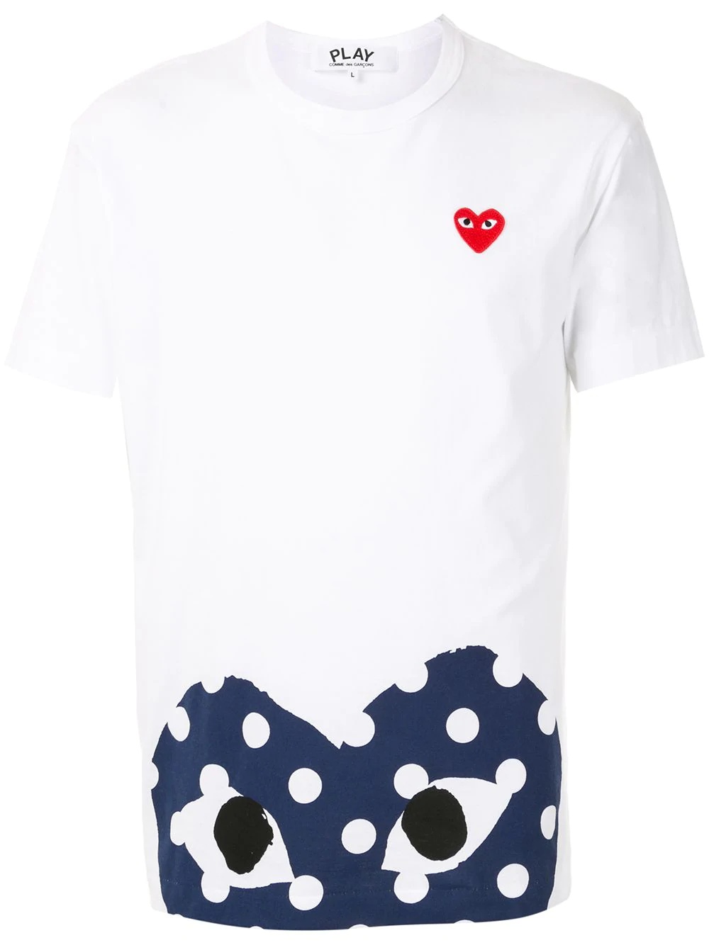 logo print T-shirt - 1