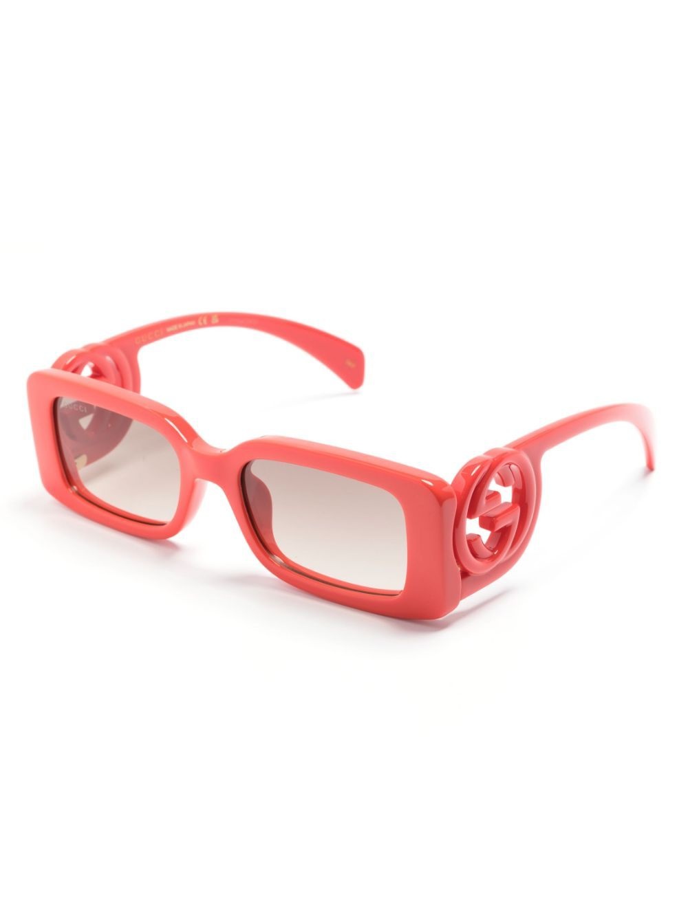 Interlocking G rectangular-frame sunglasses - 2