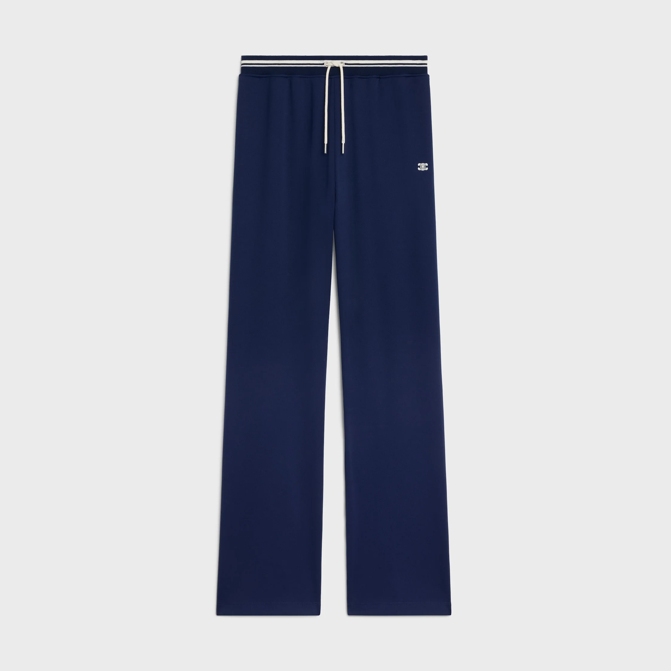 tracksuit pants in double face jersey - 1