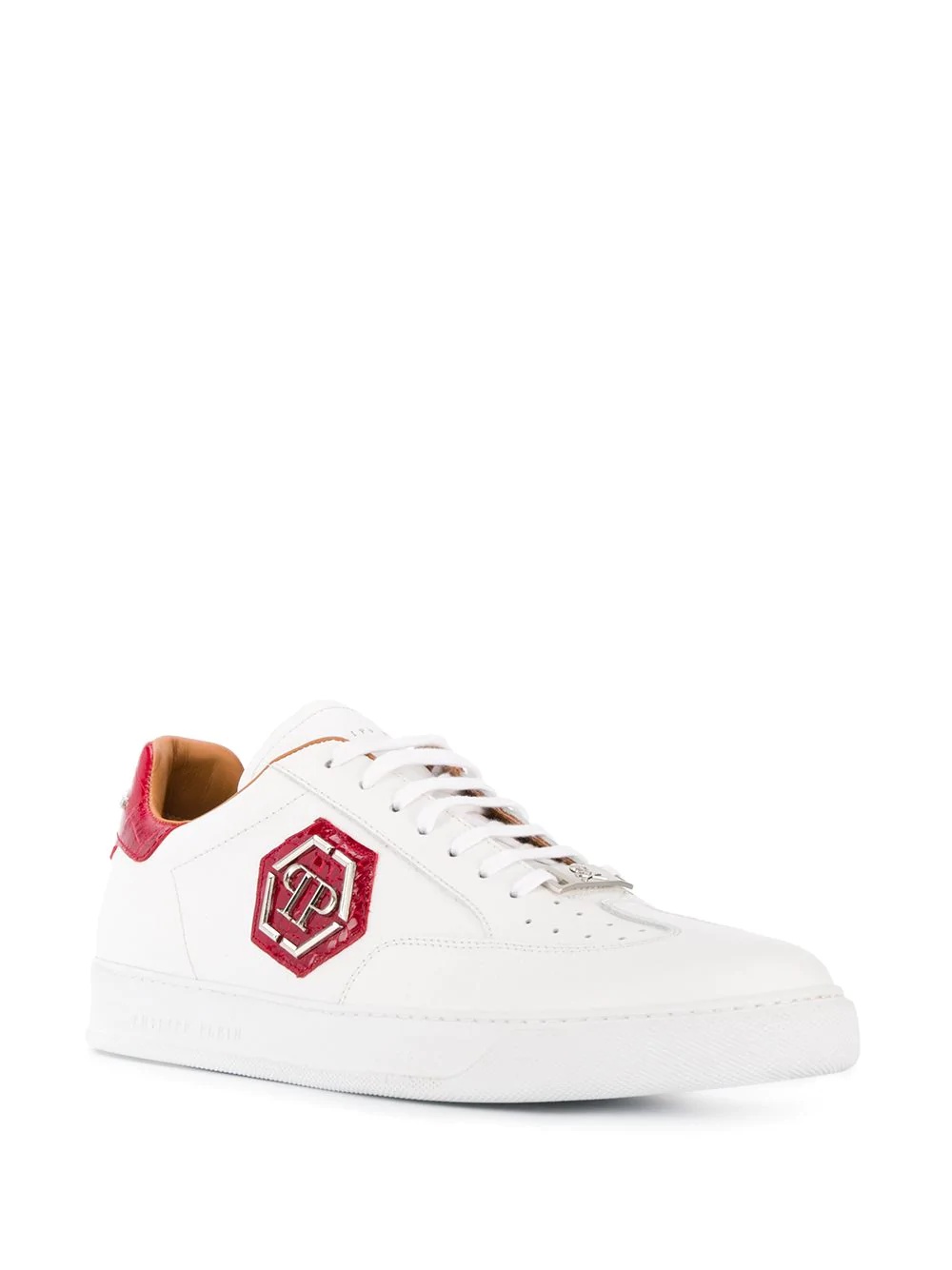 logo low-top sneakers - 2