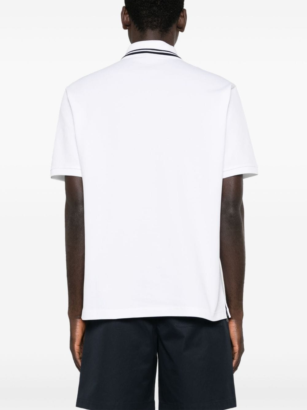 logo-print polo shirt - 4