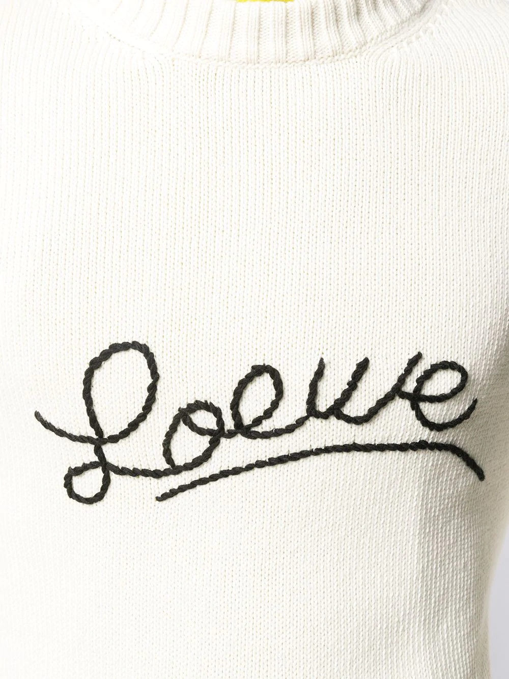 embroidered logo jumper - 5